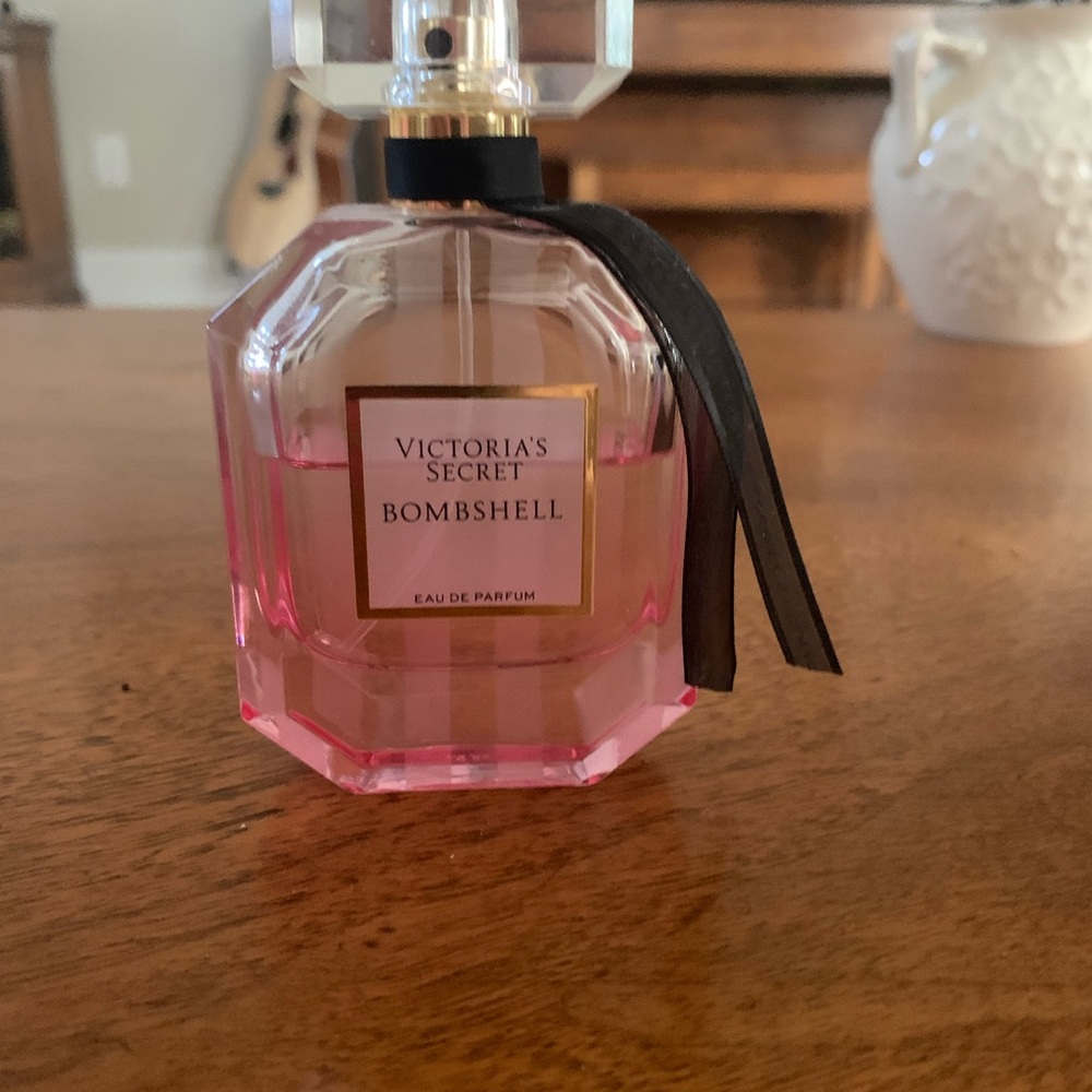 Victoria's Secret Bombshell Perfume in Pink and Black used